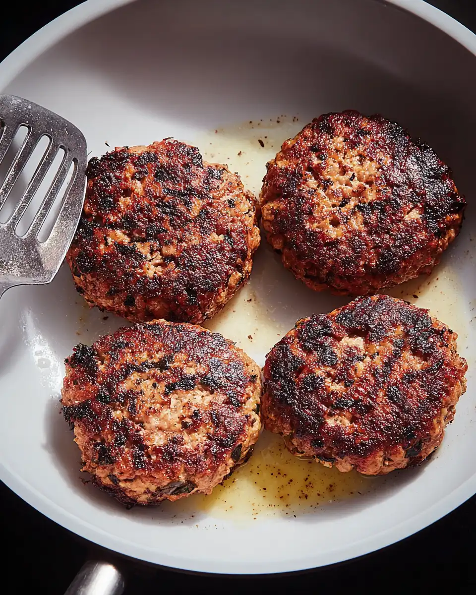 Cook Ground Turkey Burger