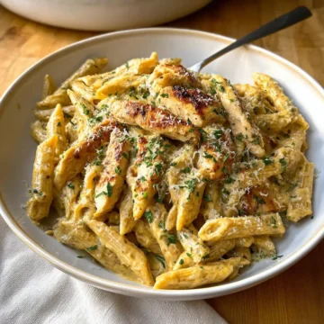 Garlic Parmesan Chicken Pasta