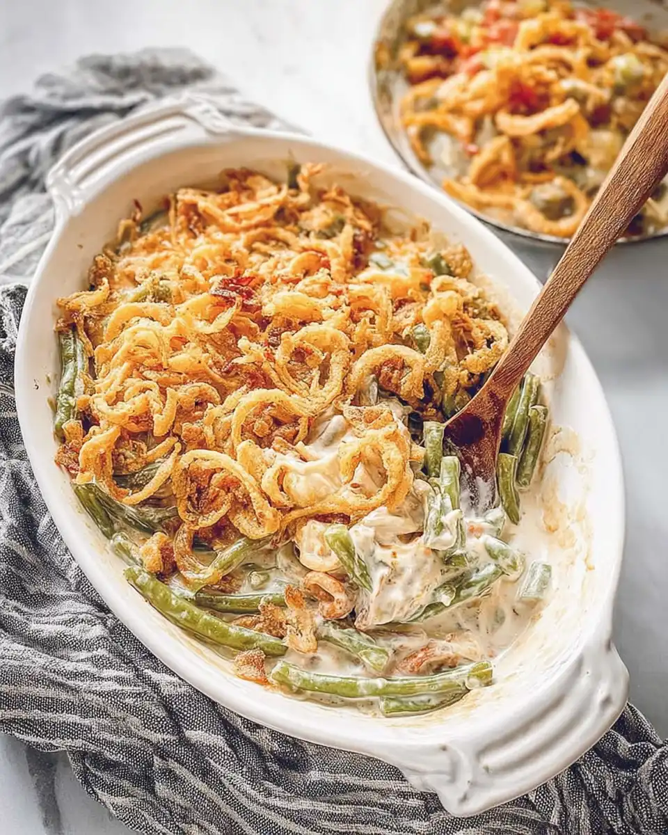 dish Green bean casserole