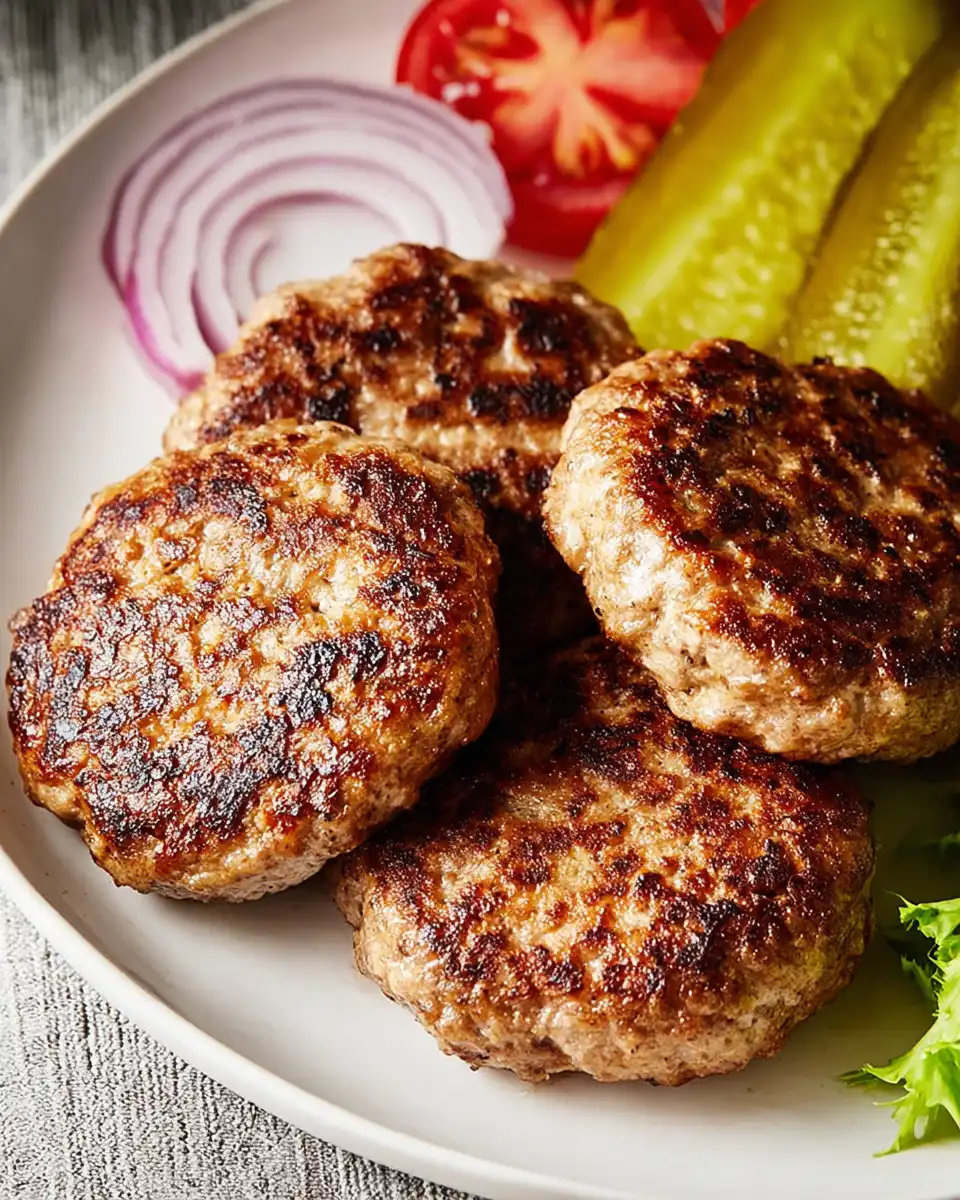 Ground Turkey Burger Patties