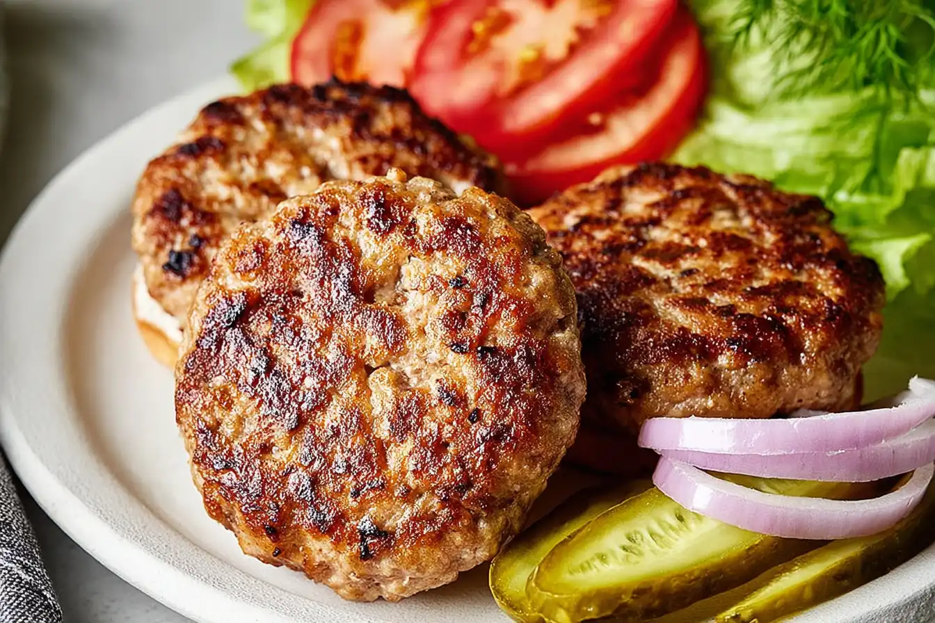 Ground Turkey Burger Recipe Made Juicy With This Trick - Recipes Tried