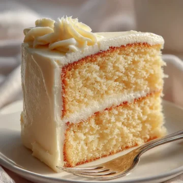 Vanilla Cake Recipe