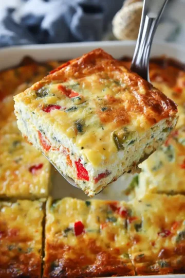 Cottage Cheese Egg Bake