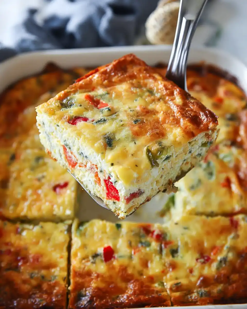 Cottage Cheese Egg Bake