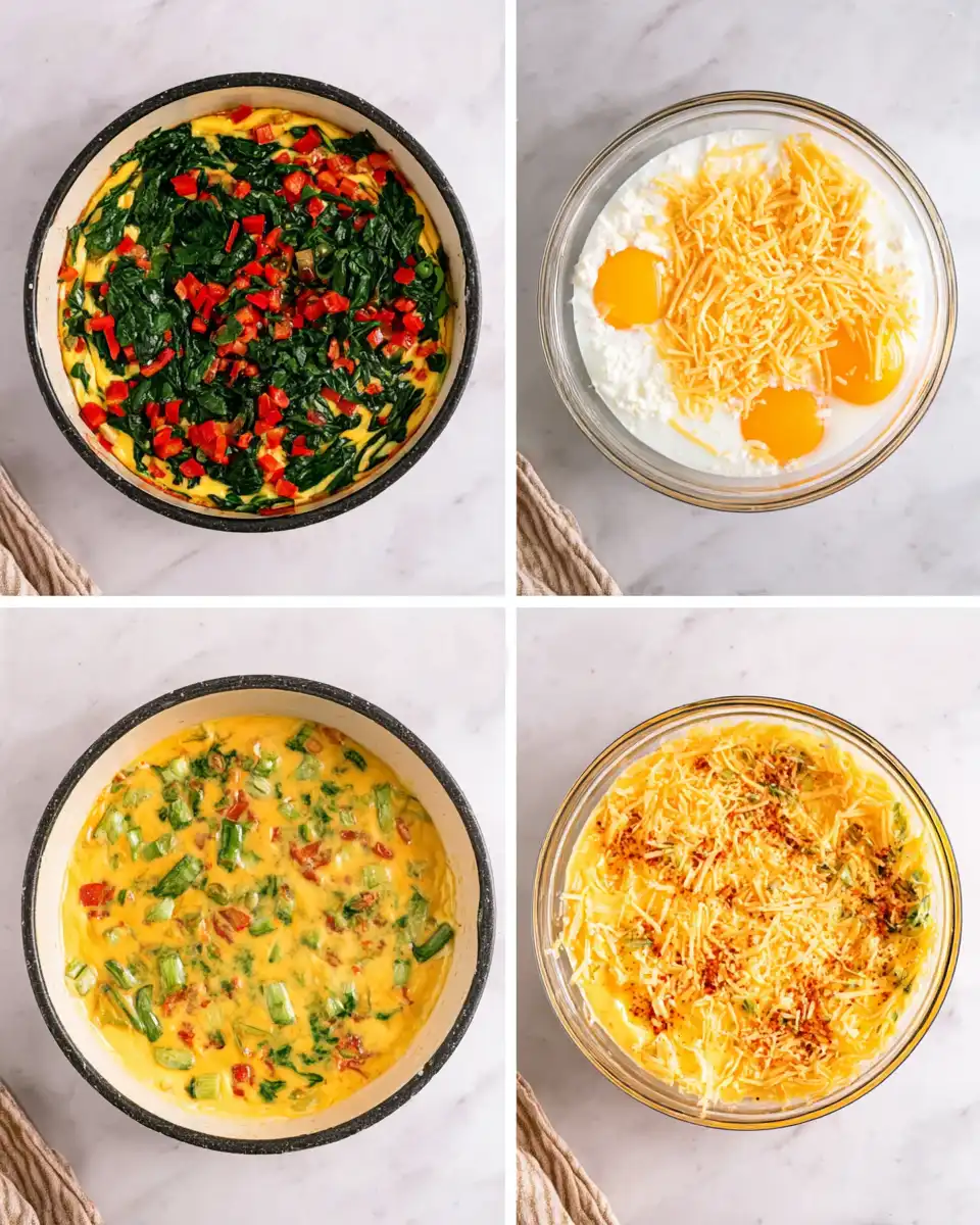 How to make Cottage Cheese Egg Bake