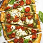 Margherita Flatbread Pizza Recipe