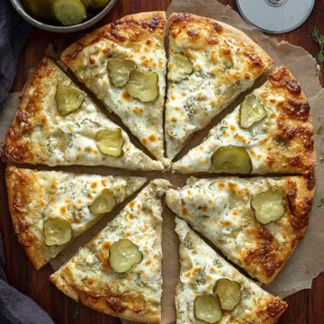 Ranch and Dill Pickle Pizza