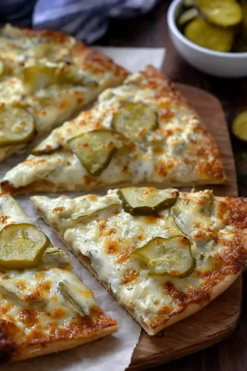 Ranch and Dill Pickle Pizza Recipe
