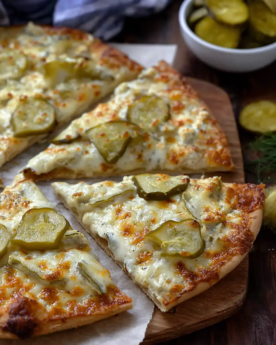Ranch and Dill Pickle Pizza Recipe