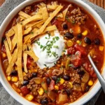 Crockpot Taco Soup Recipe