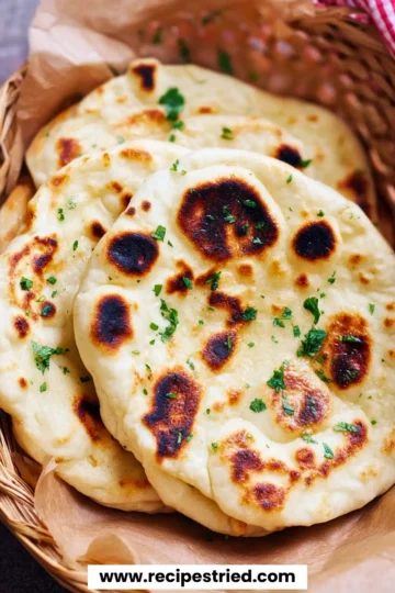 Easy Homemade Naan Bread Recipe