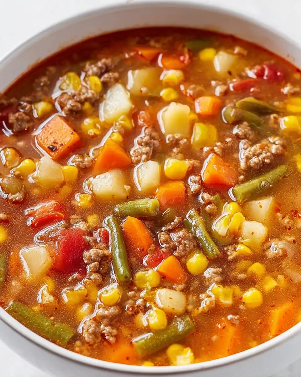 Hamburger Soup Recipe