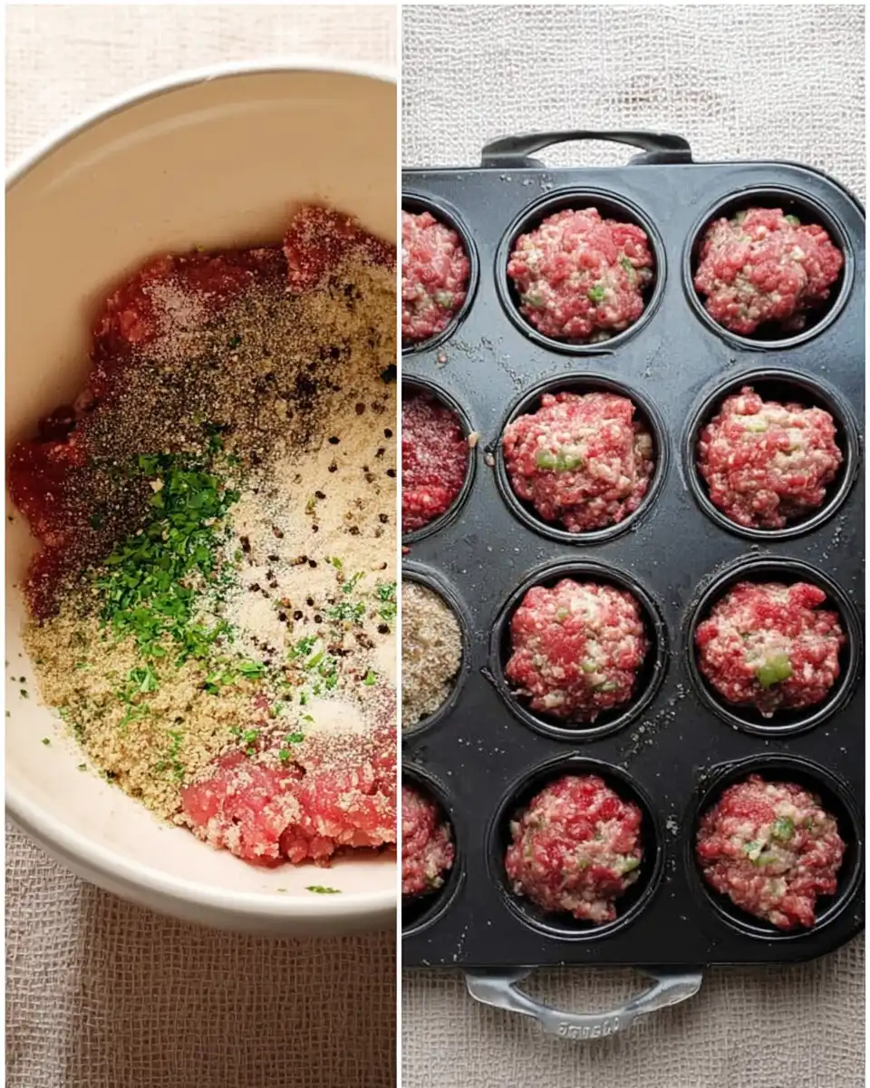 How to make Mini Meatloaf Muffins Recipe