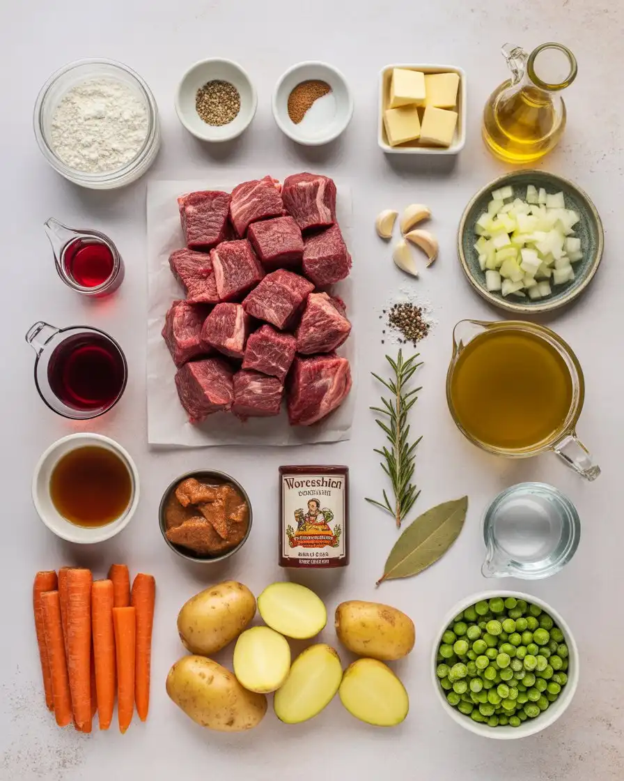 Ingredients Of Slow Cooker Beef Stew Recipe