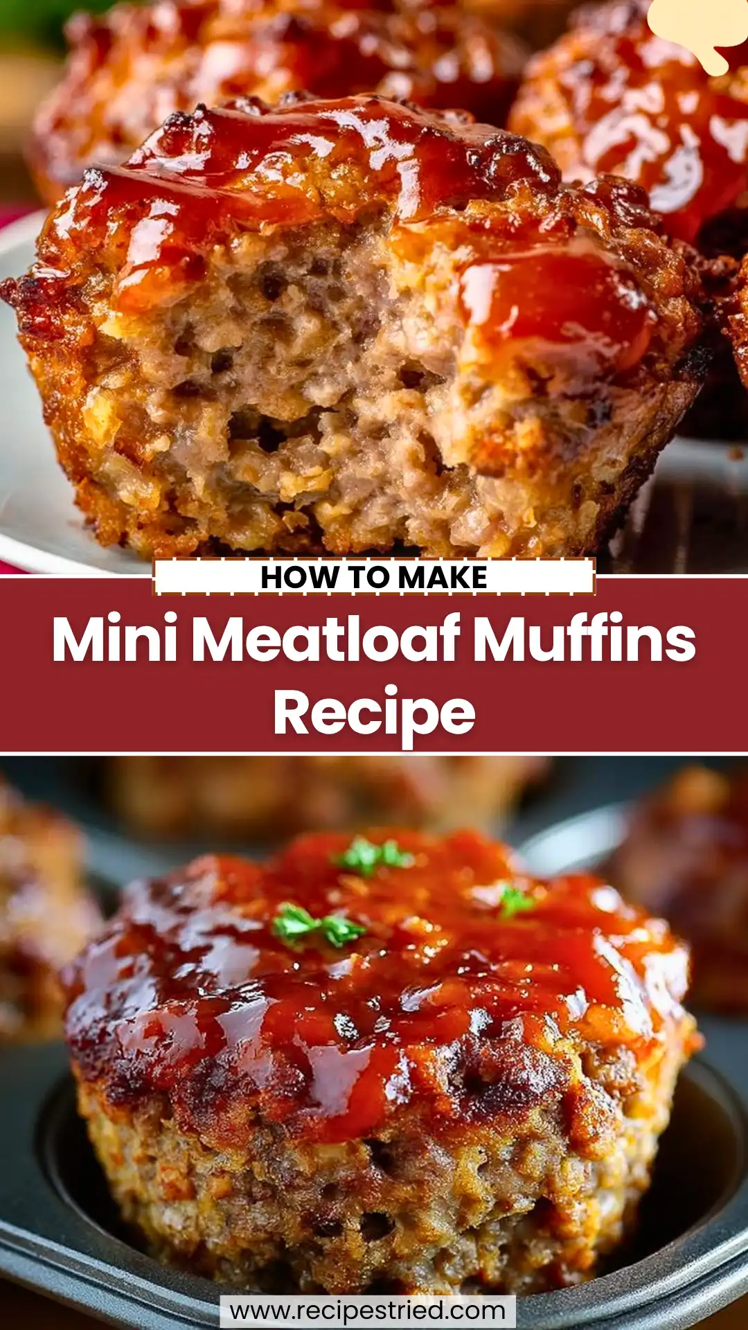 Mini Meatloaf Muffins