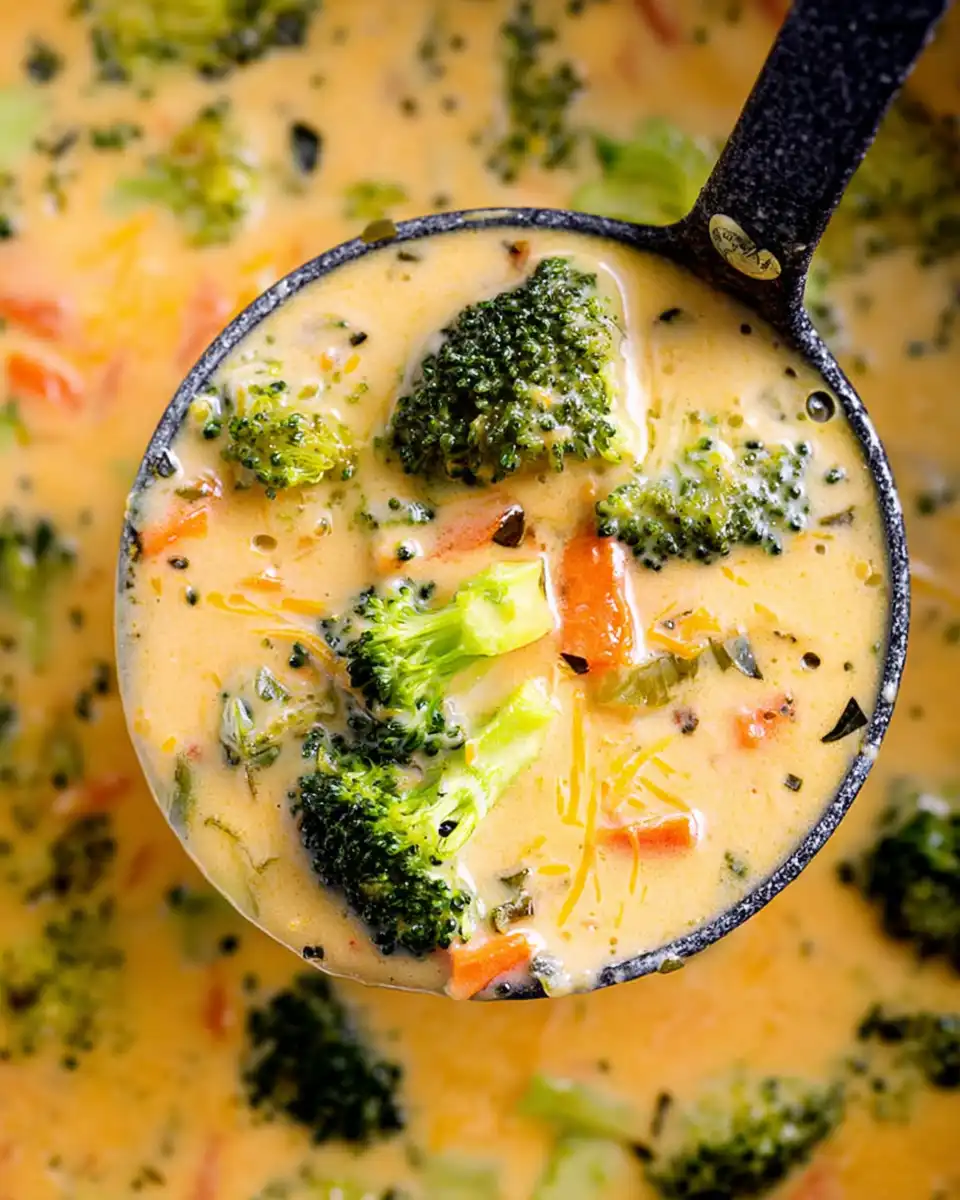 Best Broccoli Cheddar Soup Recipe