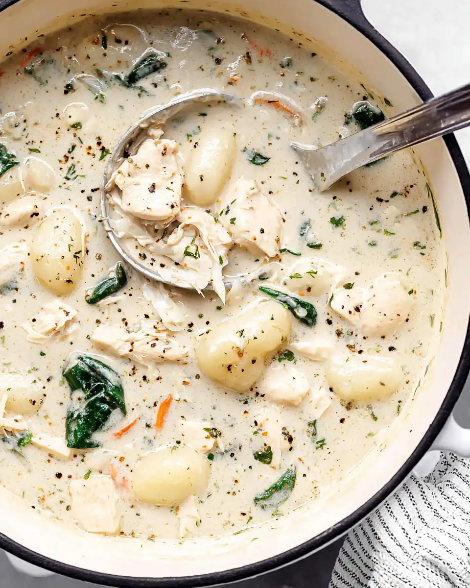 Best Chicken Gnocchi Soup