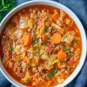 Cabbage Roll Soup Recipe