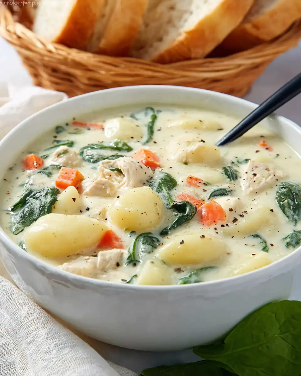 Chicken Gnocchi Soup Recipe