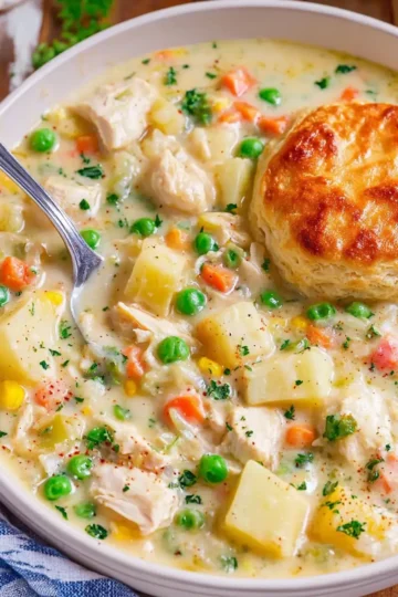Chicken Pot Pie Soup