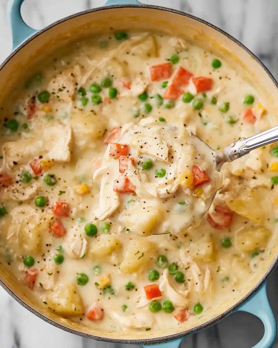 Chicken Pot Pie Soup Recipe