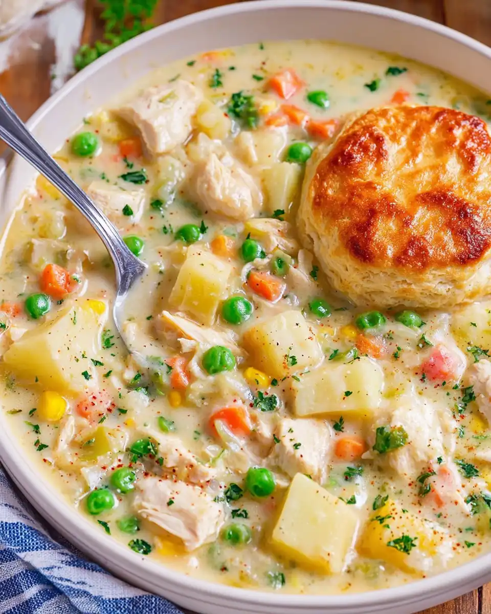 Chicken Pot Pie Soup
