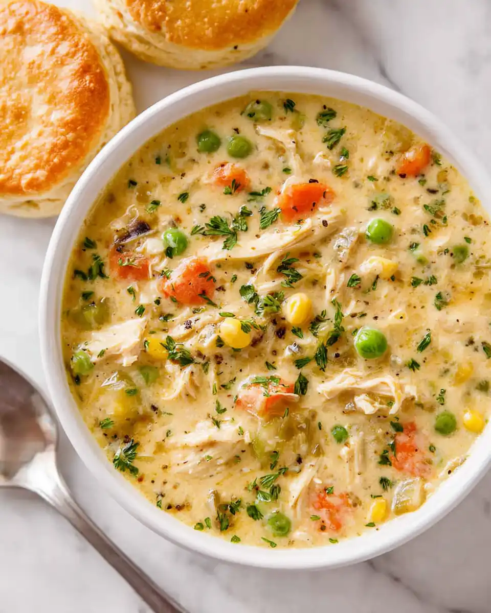 Easy Chicken Pot Pie Soup