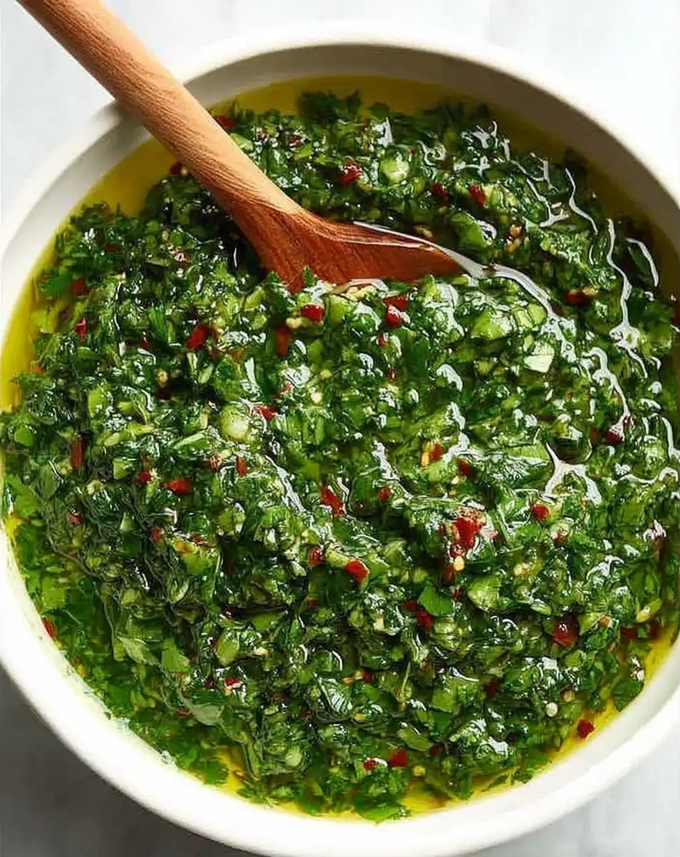 Easy Chimichurri Sauce
