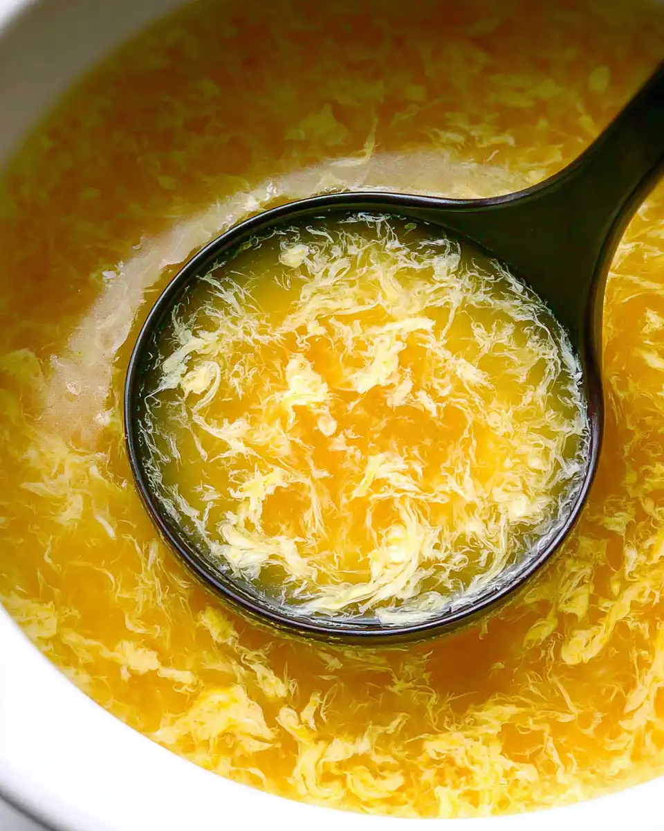 Easy Egg Drop Soup recipe