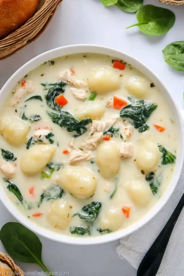 Homemade Chicken Gnocchi Soup