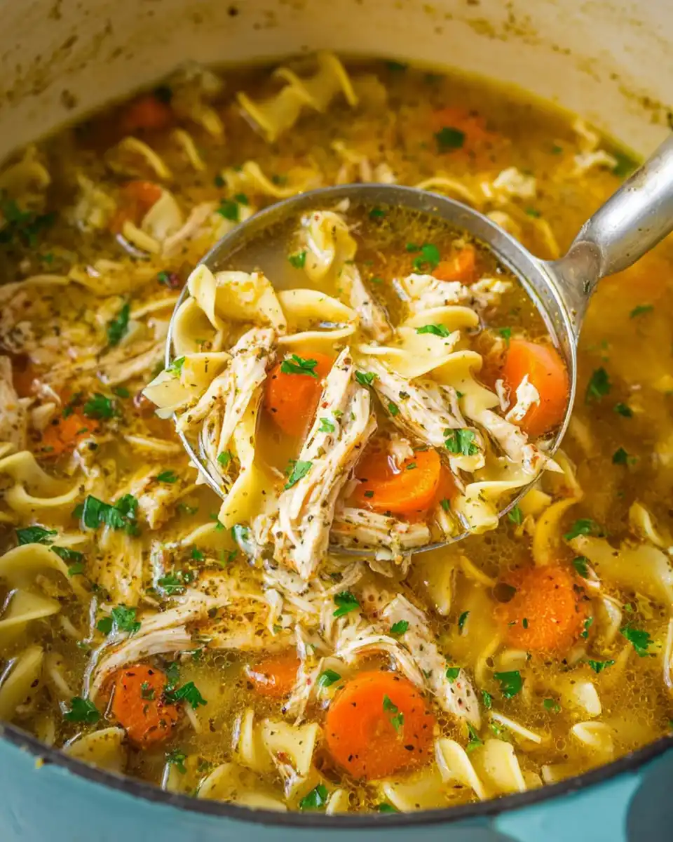 Homemade Chicken Noodle Soup