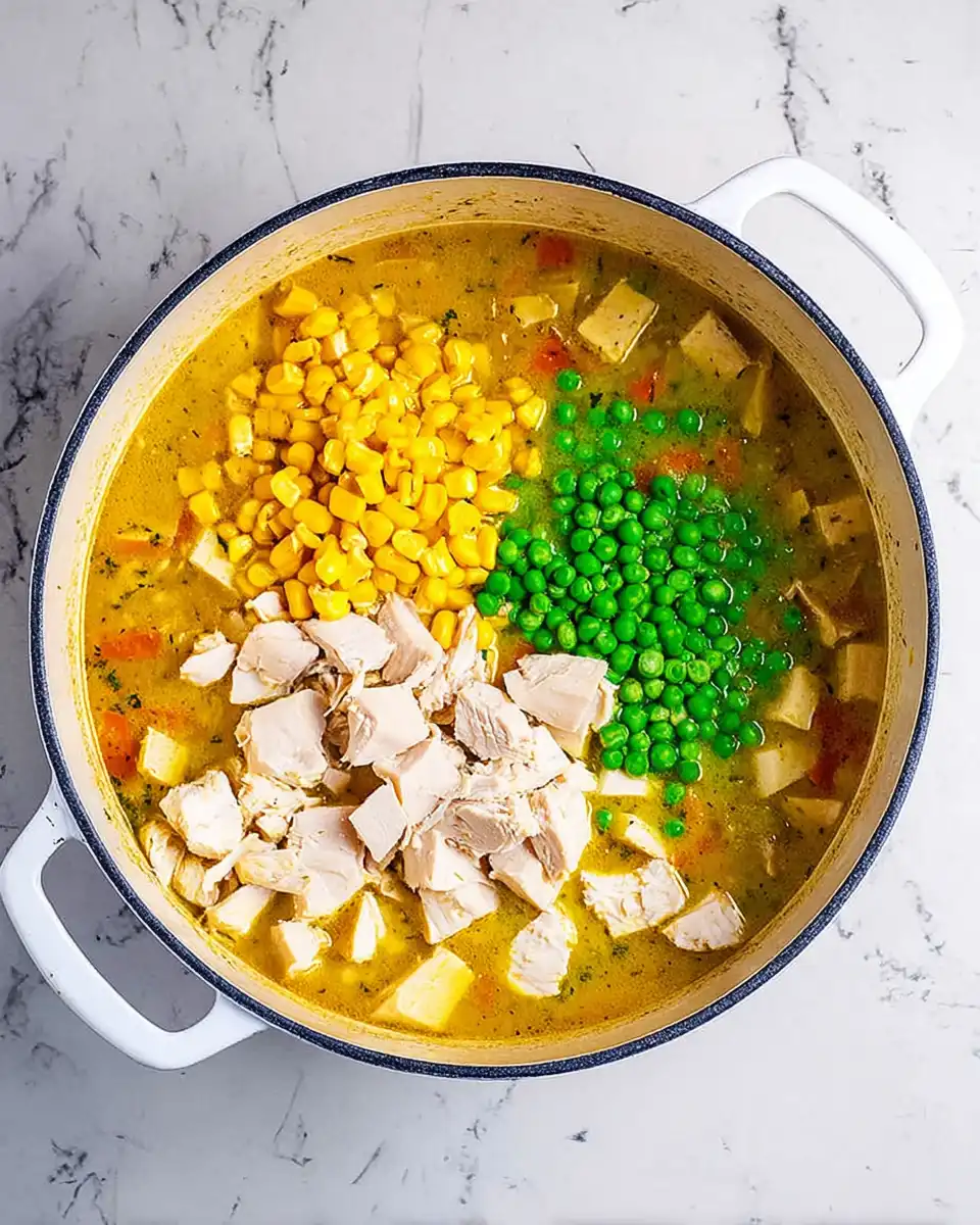 How to make Chicken Pot Pie Soup