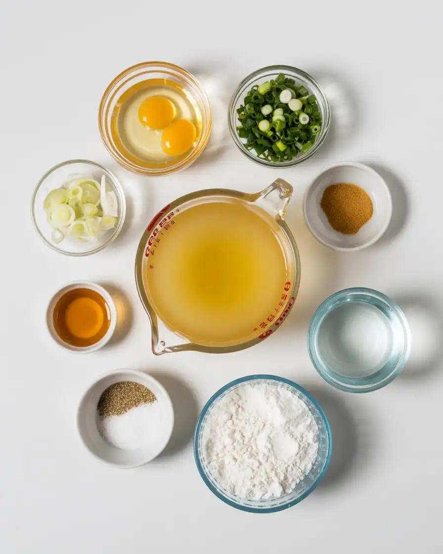 Ingredients of Egg Drop Soup