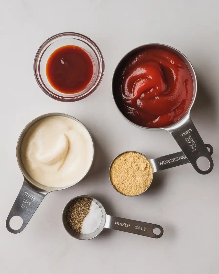 Ingredients of Raising Canes Sauce