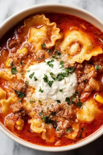 Lasagna Soup Recipe