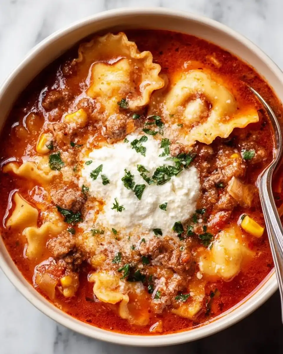 Lasagna Soup Recipe