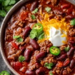 Slow Cooker Beef Chili
