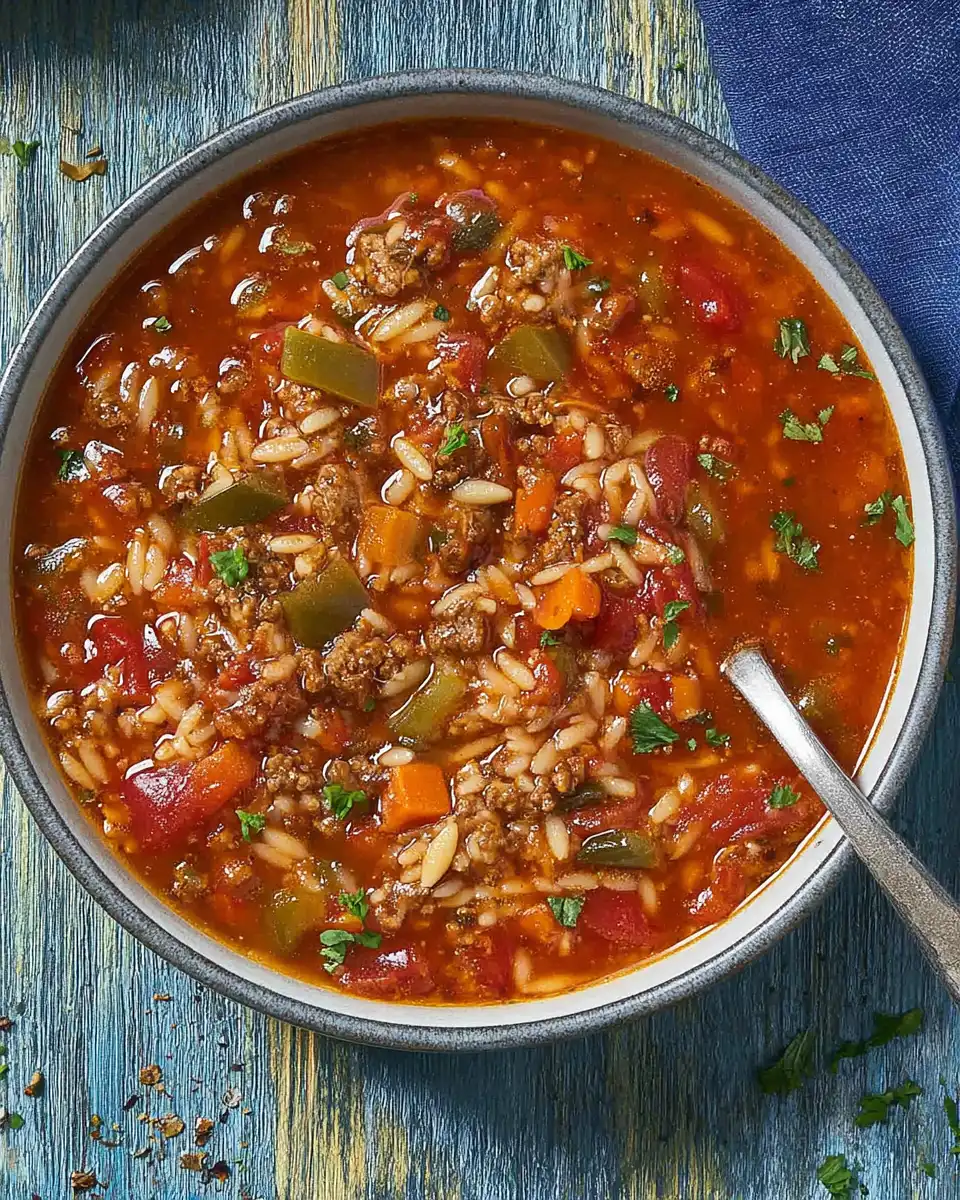 Stuffed Pepper Soup