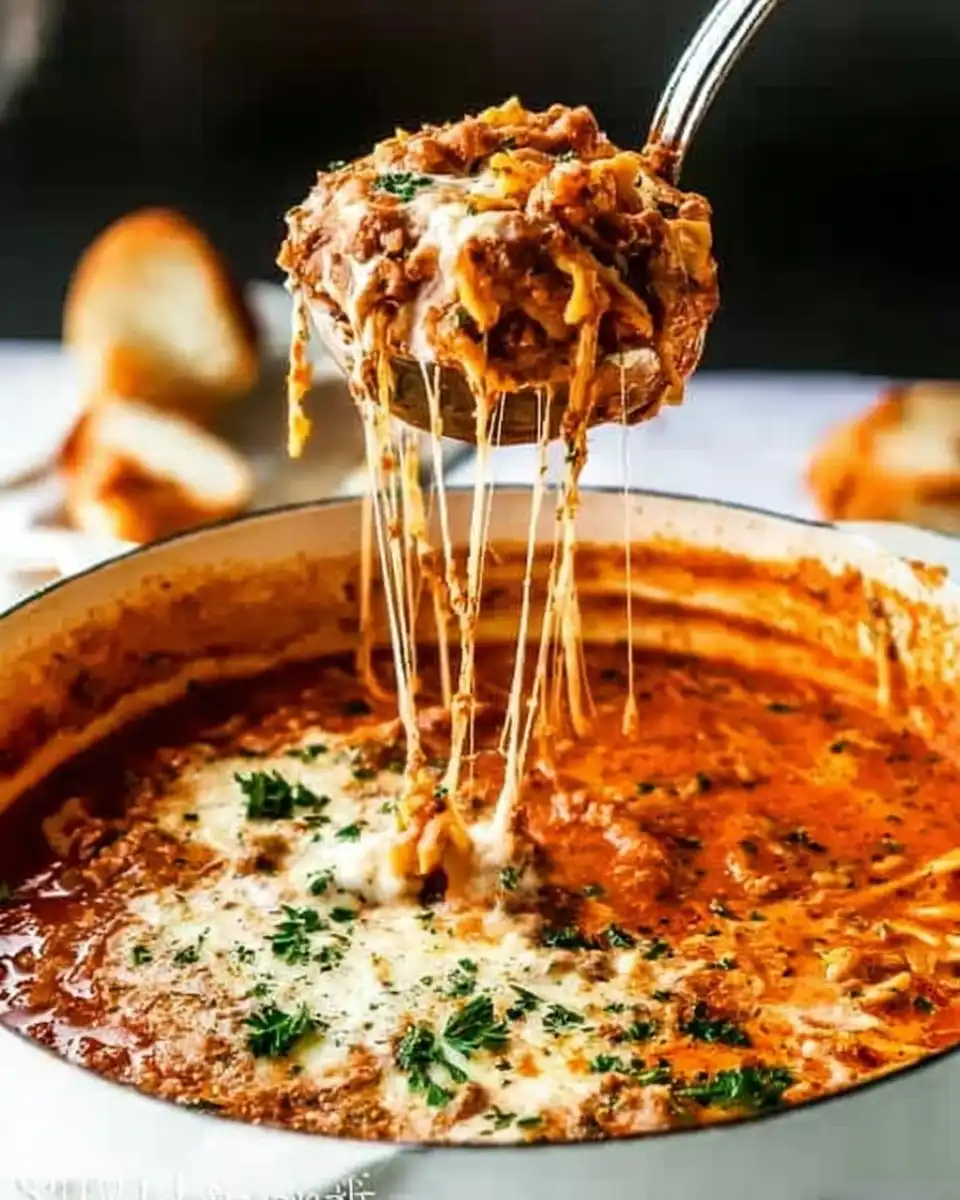 easy Lasagna Soup Recipe