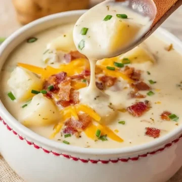 easy Loaded Baked Potato Soup