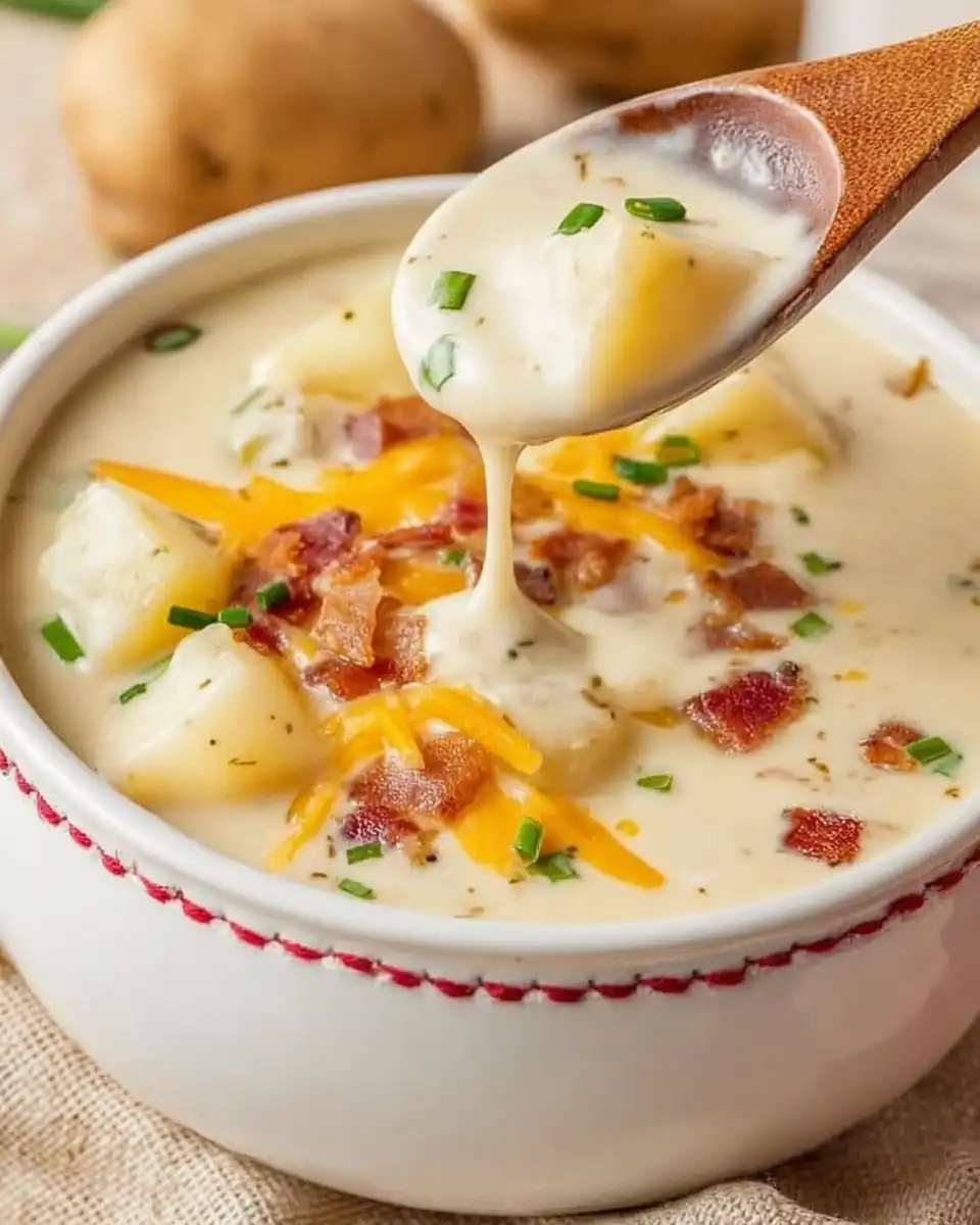 easy Loaded Baked Potato Soup