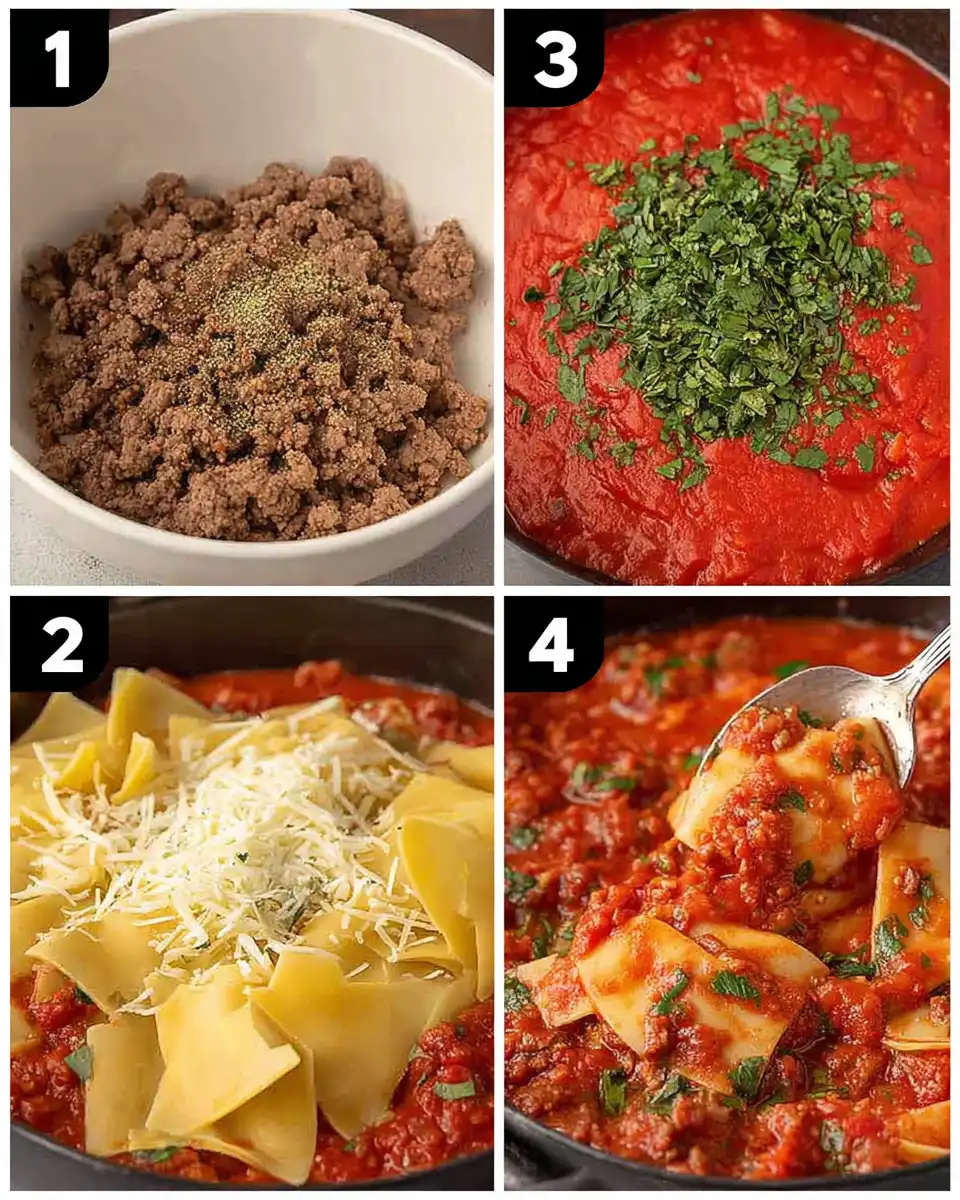 how to make Lasagna Soup Recipe