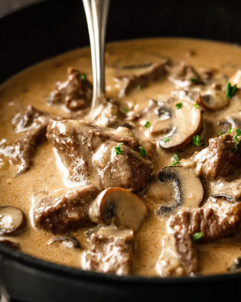 Beef Stroganoff