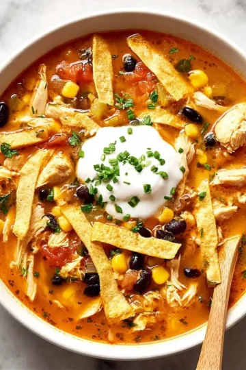 Best Chicken Tortilla Soup