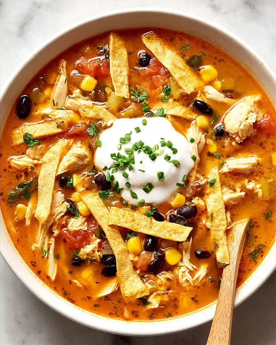Best Chicken Tortilla Soup