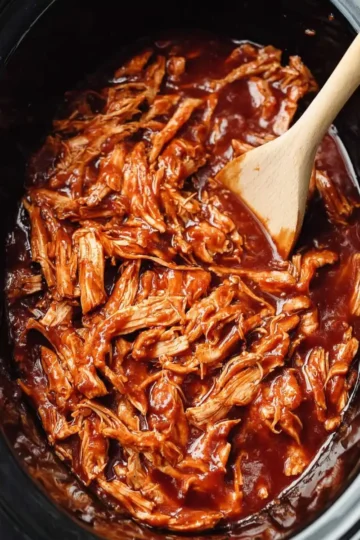 Crockpot BBQ Pulled Chicken