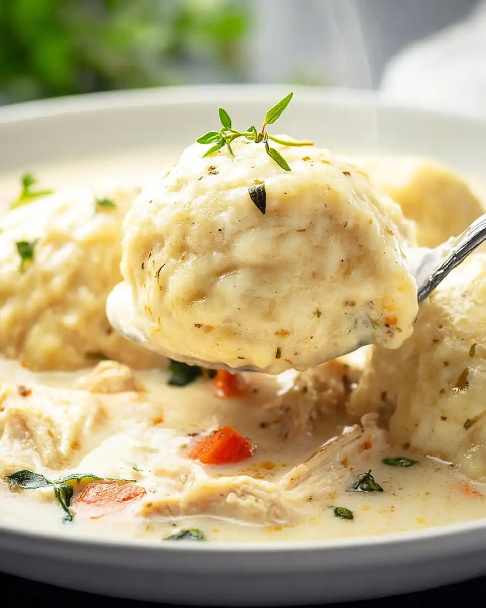 Easy Chicken and Dumplings