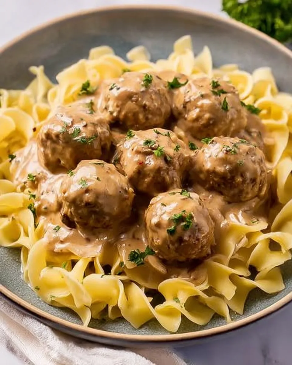 Easy Swedish Meatballs