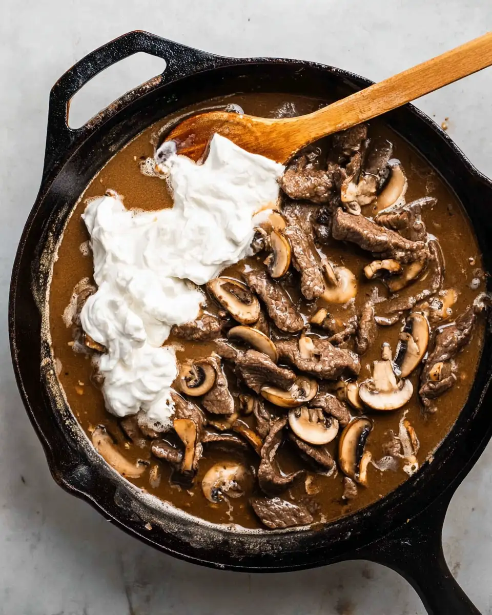 How to make Beef Stroganoff