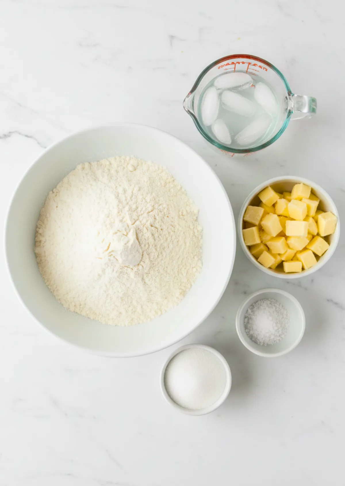 Ingredients of Pie Crust Recipe
